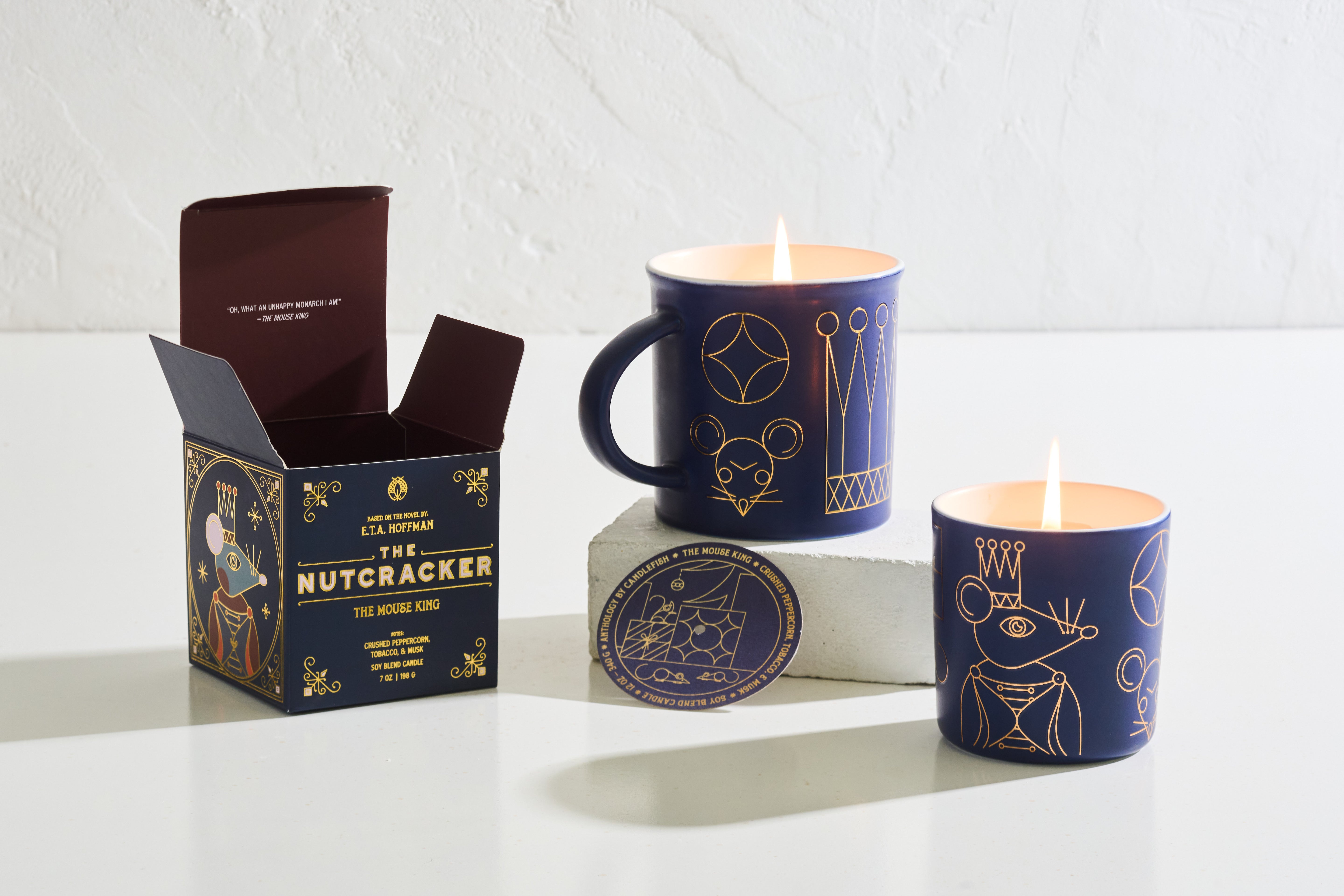 The Mouse King Mug Candle 12 oz