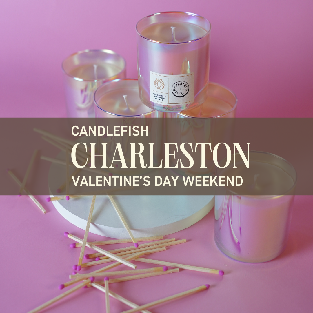 Iridescent Candle Workshop: Charleston - Valentine's Day Weekend!